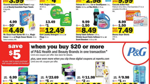 Meijer P&G 'Save $5' Features